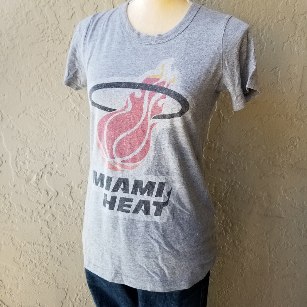 Junk Food | Miami Heat Ladies' Triblend T-shirt